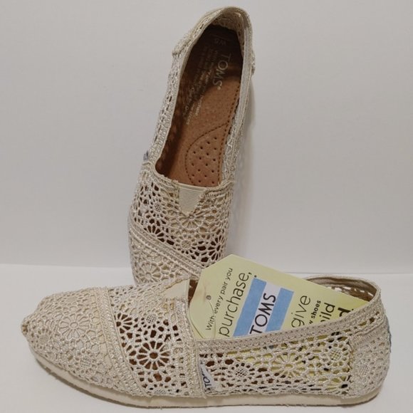 🆕 TOMS Natural Morocco Crochet - Picture 4 of 4